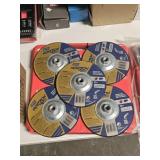 5 Norton grinding wheels