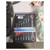 JOBSMART 3/4" 7 PIECE RATCHET COMBO WRENCH SET