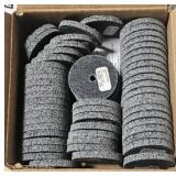 1 BOX OF UNITIZED WHEELS 2"X1/4"X1/4"