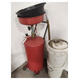 Oil change tank