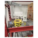 5 POST BASE & ROLL OF CAUTION TAPE