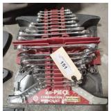 28 piece combination wrench set