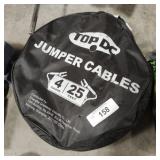 Jumper cables in bag