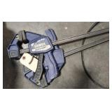 One pair of irwin wood clamps