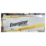 6 Lots 1ea Box 12 Energizer "D" Cells