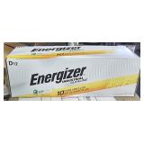 6 Lots 1ea Box 12 Energizer "D" Cells