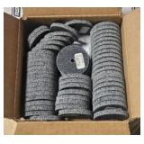 1 BOX OF UNITIZED WHEELS 2"X1/4"X1/4"