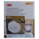 (8) 3M P95 particle respirators