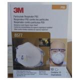 (8) 3M P95 particle respirators
