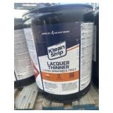 5 gallons lacquer thinner