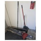 DUSTER, DUST PANS & BROOM