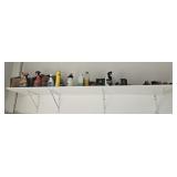 SHELF AND CONTENTS