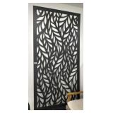 LARGE METAL PLASMA CUT WALL ART 4x8"