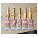 5 PAINT BRUSHES