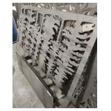 39x68 plasma cut forest scene