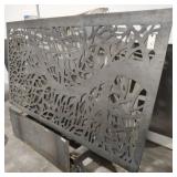 48 and 3/4x96 plasma cut tree limb scene