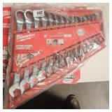 Milwaukee ratcheting combination wrench set