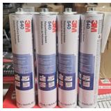 four tubes of 3M 540 polyurethane sealant