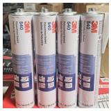 four tubes of 3M 540 polyurethane sealant