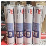 four tubes of 3M 540 polyurethane sealant