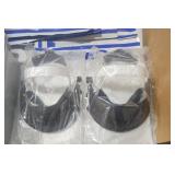 2 HELMENT FACE SHIELDS