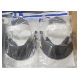 2 HELMENT FACE SHIELDS