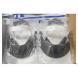 2 HELMENT FACE SHIELDS