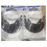 2 HELMENT FACE SHIELDS