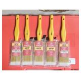 5 inch and a half soft tip paint brushes