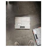 CONTAINER OF WHITE COLORED SCREWS