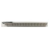 15 BRACKETS WITH MELOMENE SHELVING