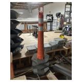 3. Tall construction cones.