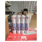 four tubes of 3M 540 polyurethane sealant