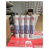 four tubes of 3M 540 polyurethane sealant