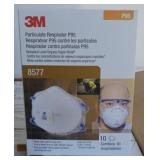 (8) 3M P95 particle respirators