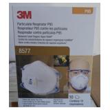 (8) 3M P95 particle respirators