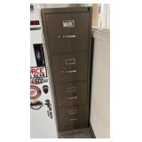 4 Drawer Hon Tall METAL FILE CABINET