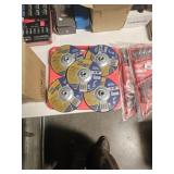 5 Norton grinding wheels