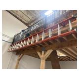 Warner fiberglass extension ladder