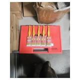 5 inch and a half soft tip paint brushes