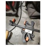 One pair of generic wood clamps
