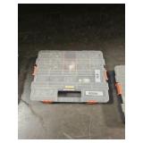CONTAINER OF ADOBE COLORED SCREWS