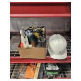 GLOVES, SAFETY HELMET & MISC