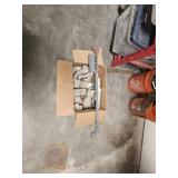 BOX OF LATTE END CAPS AND SPRAY CAN DEVICE