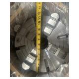 Bison 4-Jaw Independent Lathe Chuck, 12" Size