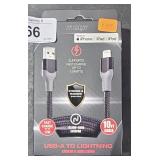 Power X Cel Fast Charge Cable USB-A to Lightning