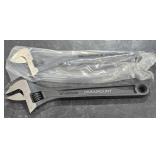 (2) 12" black adj. paramount wrench