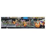 Misc Halloween Decorations, Lighted Buildings,