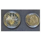 1989 US Mint Two Coin Proof Set Congressional