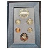1997 US Mint Prestige Set  w/ 6 Coins 1 Silver